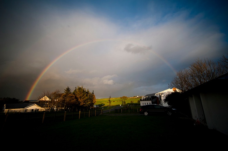 Rainbow at Corrymeela
